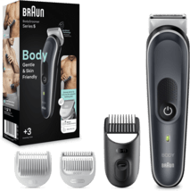 Braun BG5340 Body Groomer schwarz/silber