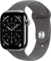 Apple Watch Ser. 11 GPS Cell 42mm nat. tit. Sport gr S/M
