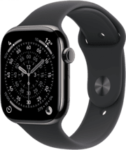 Apple Watch Ser. 11 GPS Cell 46mm sl. tit. Sport sw S/M