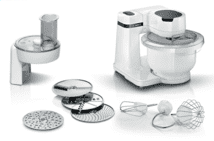 Bosch MUMS2AW01 Serie 2 Küchenmaschine weiß