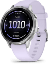 Garmin Venu 4 Smartwatch 41mm grau/silber lavendelblau