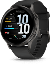 Garmin Venu 4 Smartwatch 45mm schwarz/schiefergrau