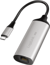 LogiLink USB-C/M 3.2Gen1 zu RJ45/F 5G Gigab. Ethern.Adapter