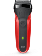 Braun Series 3 300s Herrenrasierer rot