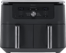 Ninja DZ400EU Doppel-Heißluftfritteuse grau