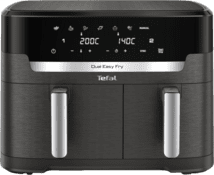 Tefal EY 942H Easy Fry Dual XXL Heißluftfritteuse grau