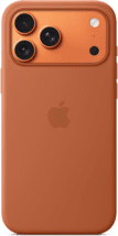 Apple Silicone Case MagSafe iPhone 17 Pro terracotta