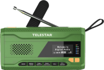 Telestar TOP NR 5 DAB+/UKW Notfallradio grün