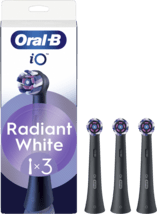 Oral-B iO Radiant White 3er Aufsteckbürsten schwarz