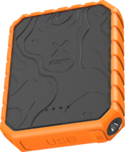 Xtorm Rugged Powerbank 20W 10.000mAh schwarz/orange