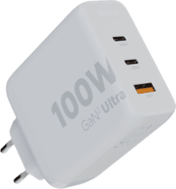 Xtorm 100W GaN2 USB/2xUSC-C Ladegerät weiß