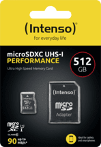 Intenso microSD-Card UHS-I Professional 512GB Speicherkart