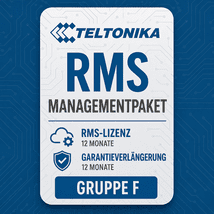 Teltonika RMS-Managementpake 12Mon.+verl. Garan. 12Mon. Gr.F