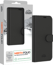 Eiger North Folio Case Galaxy A17 schwarz