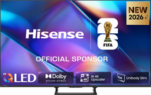Hisense 50A7DS 50" QLED 4K Smart TV schwarz