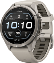 Garmin fenix 9 Pro 43mm Titan Nebelgrau/Sandstein Silikon