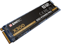 emtec SSD M.2 NVMe PCIe 3.0 X300 512GB Festplatte intern
