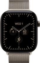 Apple Watch 12 Titan Natur 46mm Milanaise Natur M/L