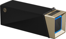 BUGANI Brief TT BT-Lautsprecher schwarz gold